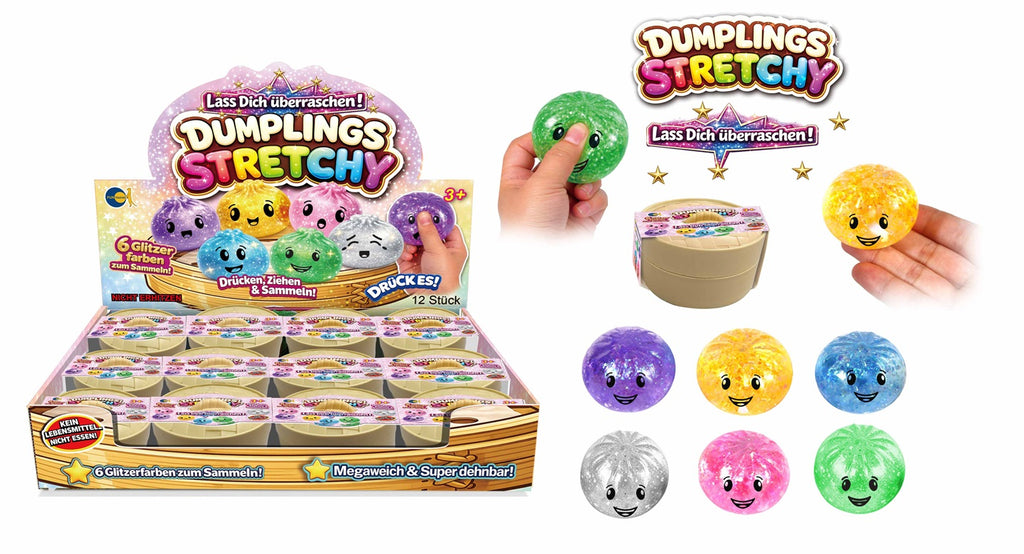 Tamprus antistresinis žaislas „Dumplings Stretchy“ – 5,3 cm