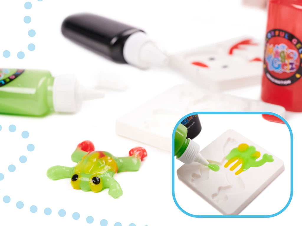 Magiškų 3D figūrėlių kūrimo rinkinys „Magic Glue“