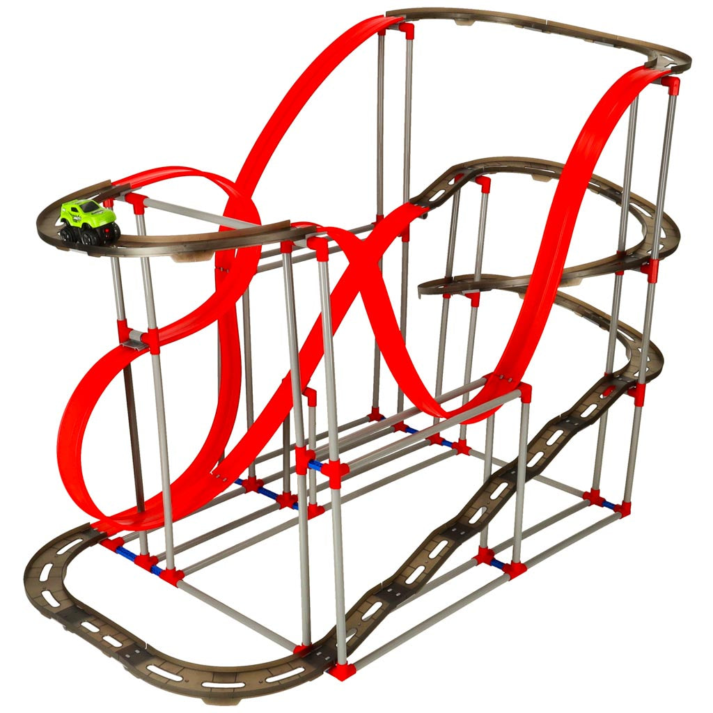 Magnetinė automobilių trasa „Anti-Gravity“ su automobiliu – 175 det.