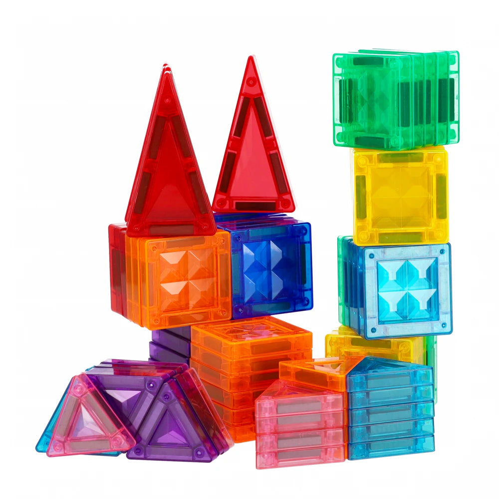 Magnetinis konstruktorius „Magnetic Tiles“, 80 det.