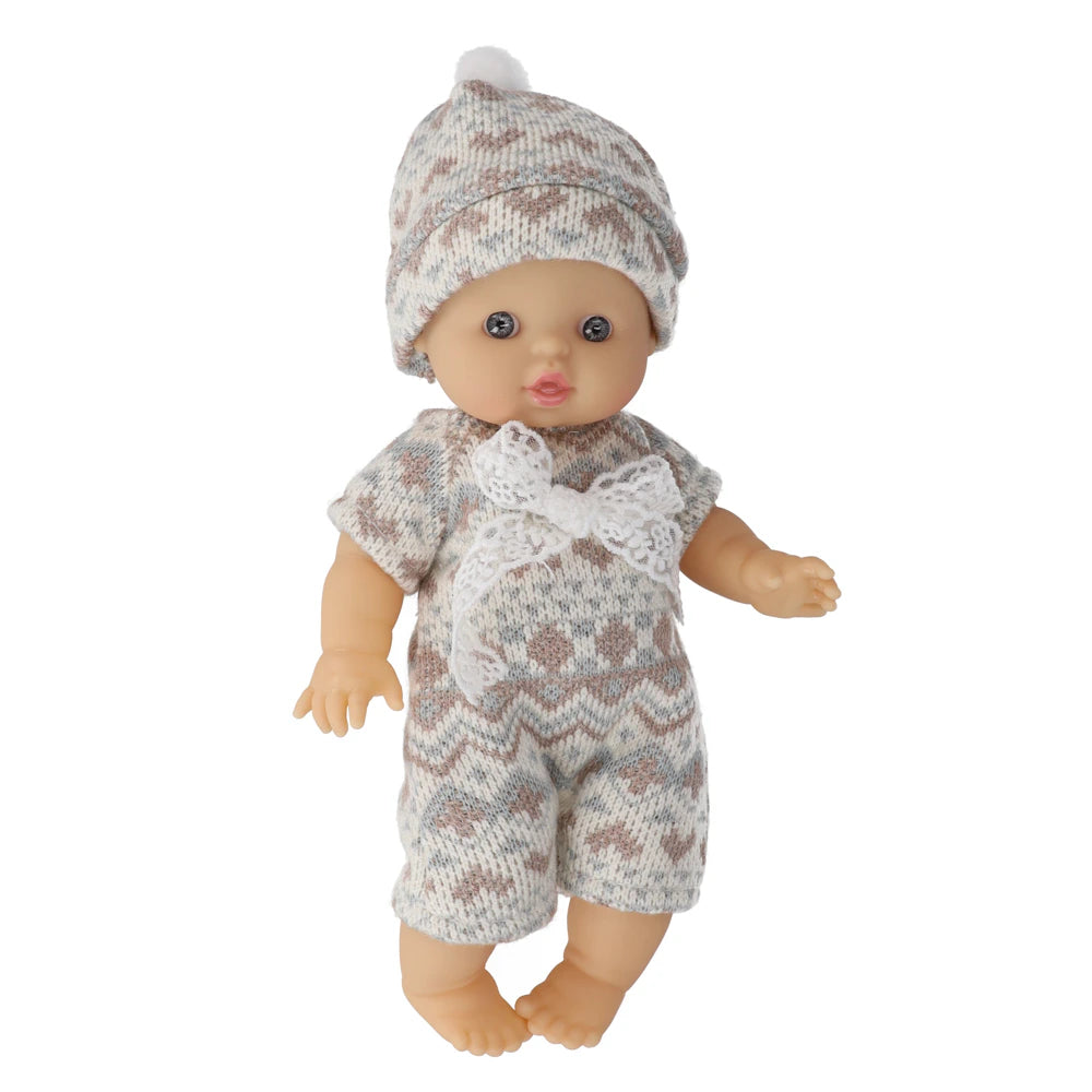 Lėlytė kūdikis su čiulptuku, 20 cm