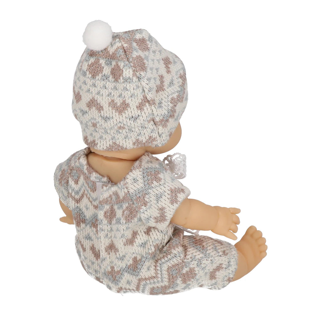 Lėlytė kūdikis su čiulptuku, 20 cm
