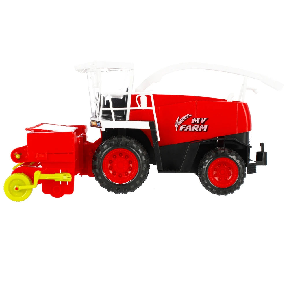 Žaislinis kombainas „My Farm“ su atitraukimo mechanizmu, 3+