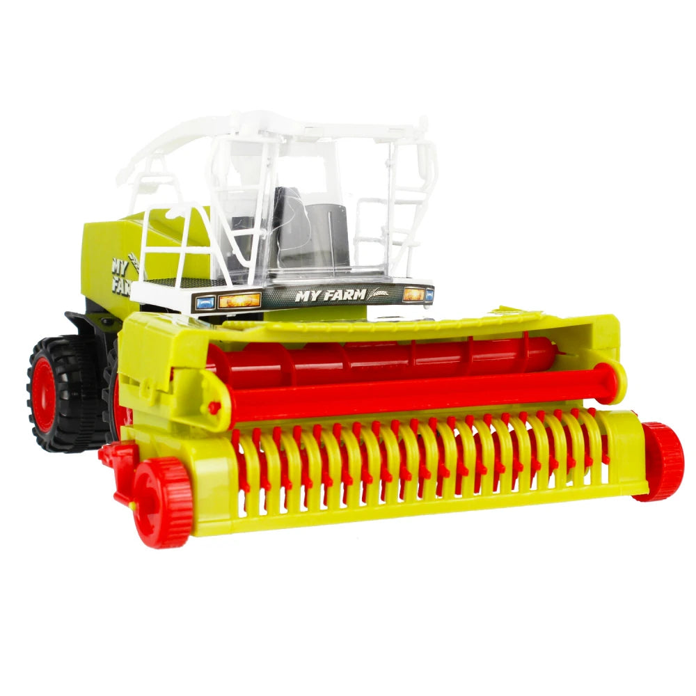Žaislinis kombainas „My Farm“ su atitraukimo mechanizmu, 3+