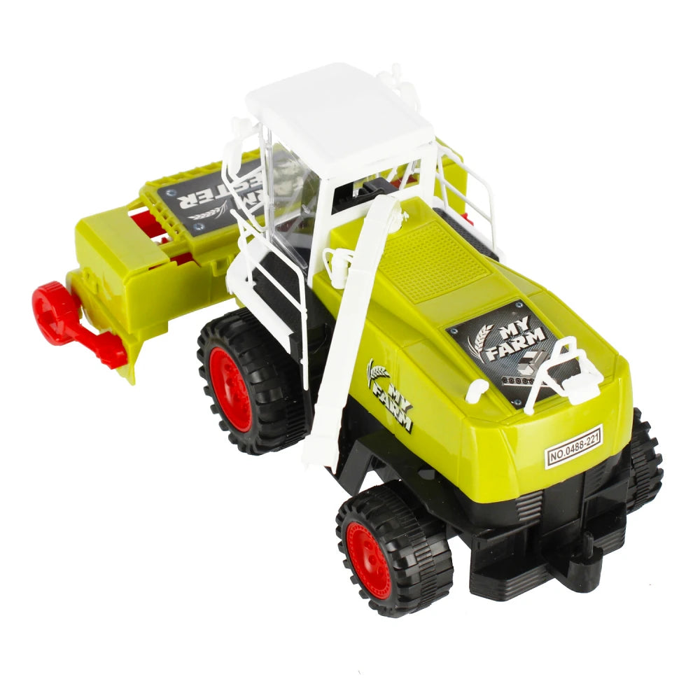 Žaislinis kombainas „My Farm“ su atitraukimo mechanizmu, 3+