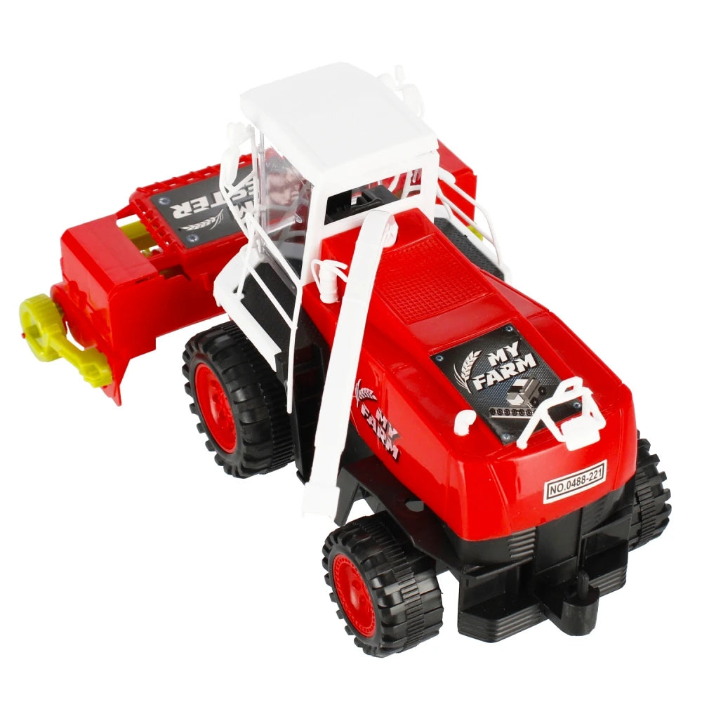 Žaislinis kombainas „My Farm“ su atitraukimo mechanizmu, 3+