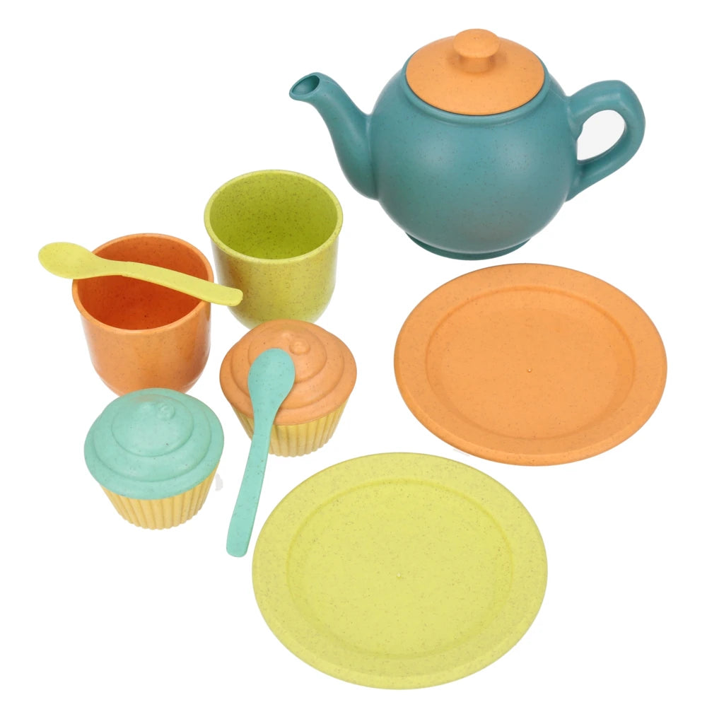 Bioplastikinis arbatos rinkinys vaikams „Afternoon Tea“ – 9 dalių