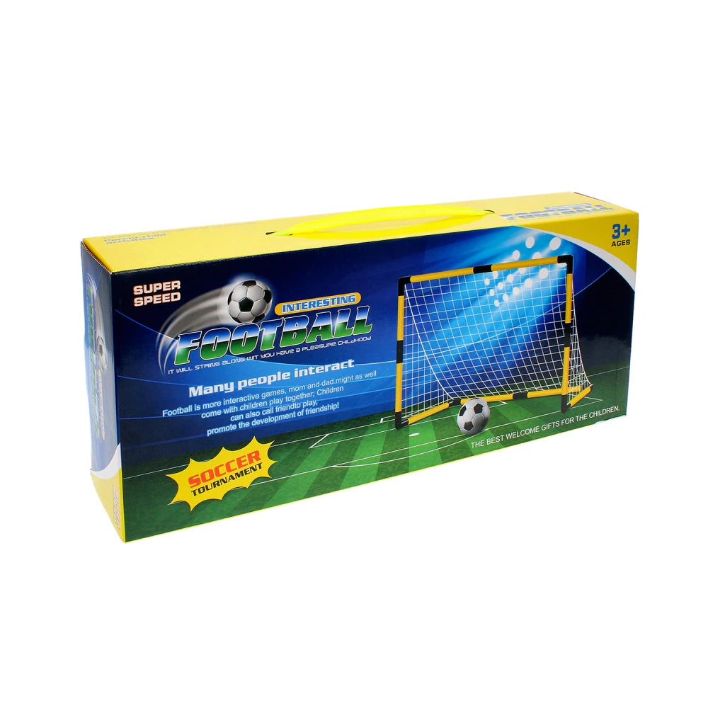 Futbolo vartai su taikinių rinkiniu ir kamuoliu vaikams 99 cm