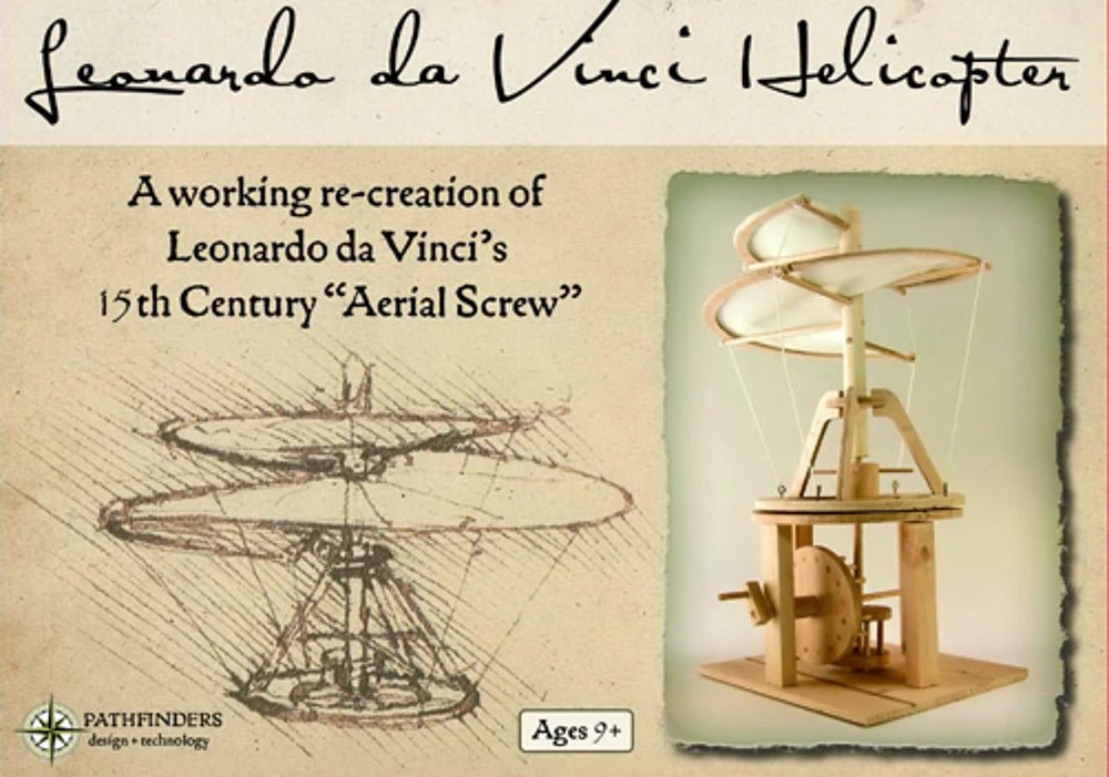 Leonardo da Vinci medinis sraigtasparnio konstruktorius