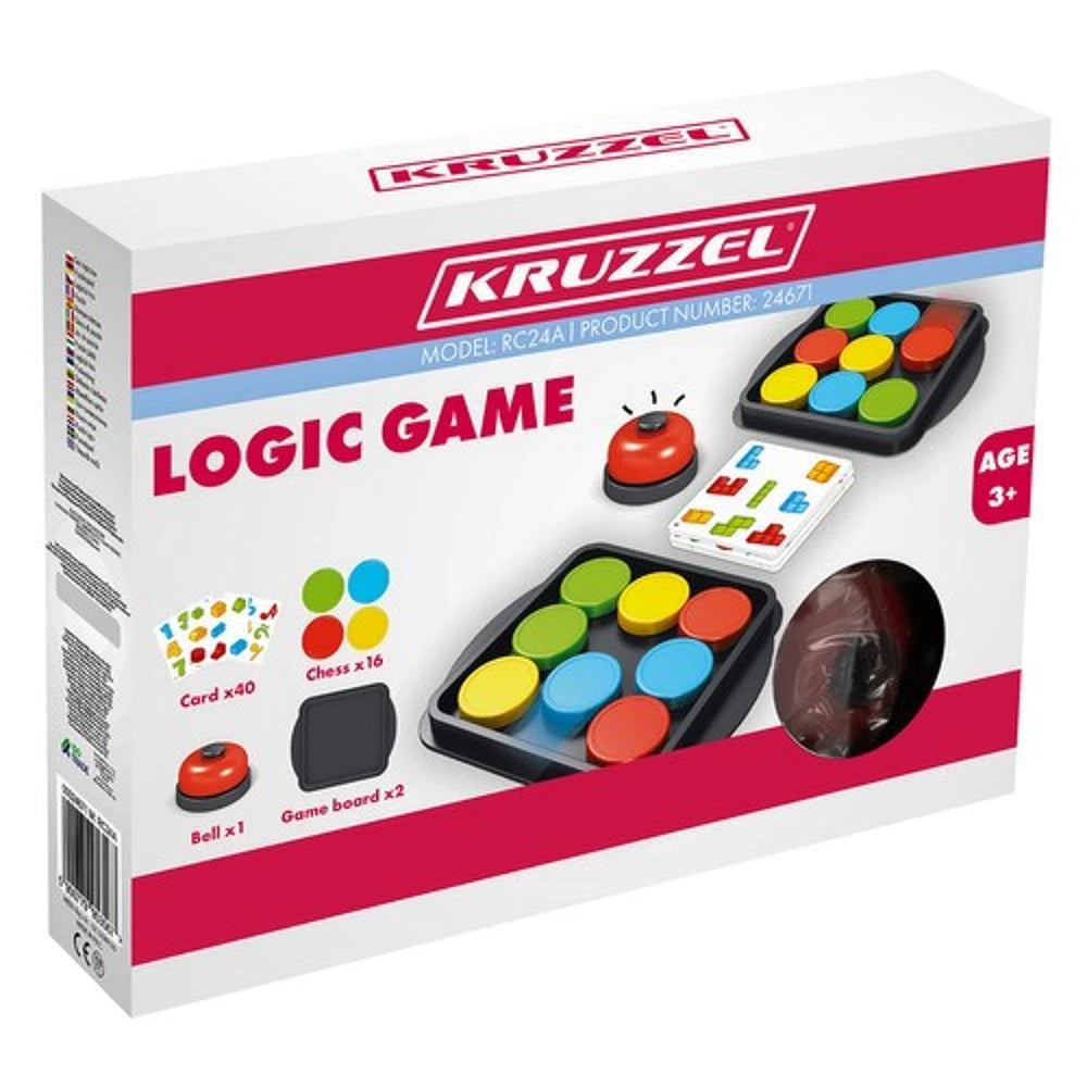 Kruzzel loginis žaidimas vaikams su varpeliu