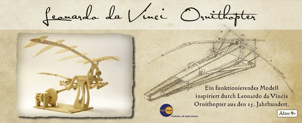 Leonardo da Vinci Ornithopter – medinis konstruktorius