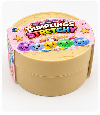 Tamprus antistresinis žaislas „Dumplings Stretchy“ – 5,3 cm