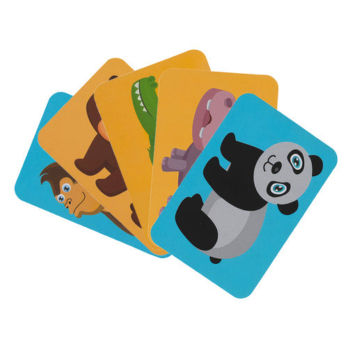 Montessori edukacinė magnetinė dėlionė – Afrikos gyvūnai