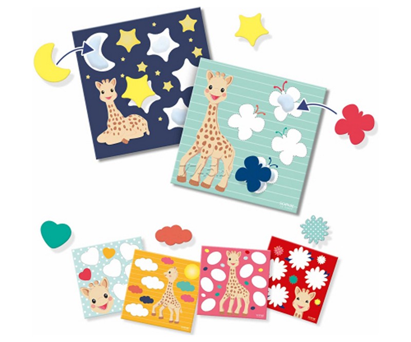 Sophie la girafe kūrybinis rinkinys